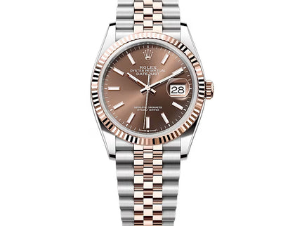 Rolex Datejust 36 126231 - Chocolate Index Dial