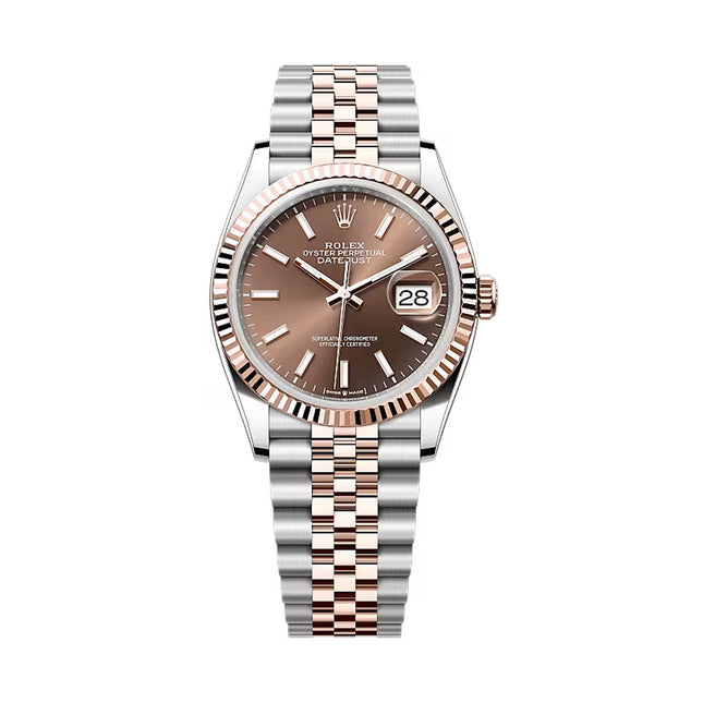 Rolex Datejust 36 126231 - Chocolate Index Dial