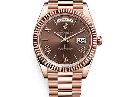 Rolex Day-Date 40 228235 - Chocolate Roman Dial |