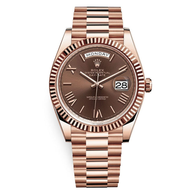 Rolex Day-Date 40 228235 - Chocolate Roman Dial |