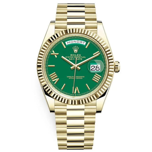 Rolex Day-Date 40 228238 - Money Green Roman Dial