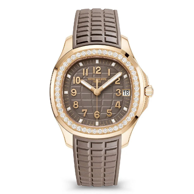 Patek Philippe Aquanaut Luce 5268/200R-010 - Taupe Dial | Rose Gold