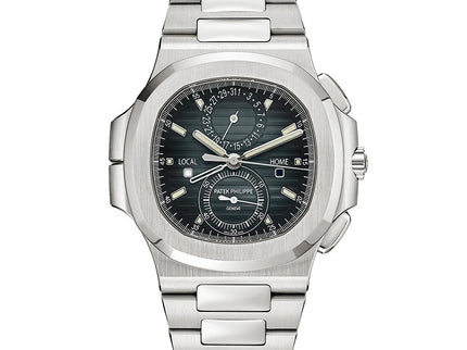 Patek Philippe Nautilus Travel Time Chronograph 5990/1A-011 - Blue Dial