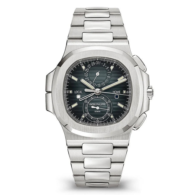 Patek Philippe Nautilus Travel Time Chronograph 5990/1A-011 - Blue Dial