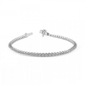 1.54 Carat Illusion Set Diamond Tennis Bracelet