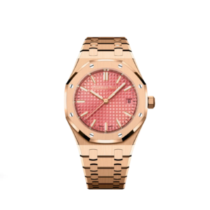 Audemars Piguet Royal Oak 77450OR.OO.1361OR.01 Rose Gold Pink Dial