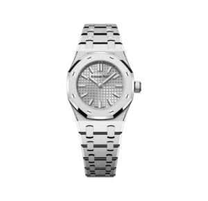 Audemars Piguet Royal Oak 67630BC.GG.1312BC.01 'Mini' Frosted White Gold Quartz