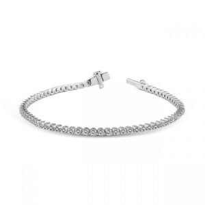 1 carat TW Illusion Set Diamond Tennis Bracelet