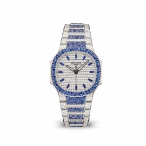 Patek Philippe Nautilus 7118/1451G 'Ladies Haute Joaillerie' Blue