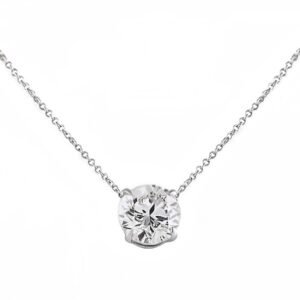 1.50 carat Round Diamond Pendant